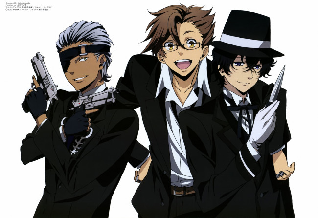 Обои картинки фото аниме, arcana famiglia, arcana, famiglia