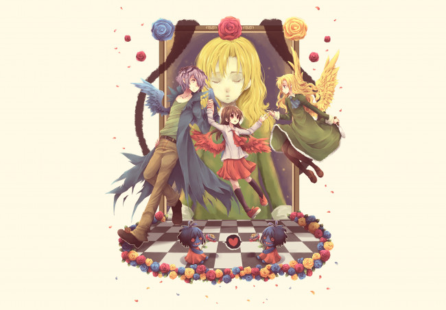 Обои картинки фото аниме, ib