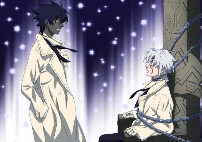 Обои картинки фото аниме,  gray-man, парни