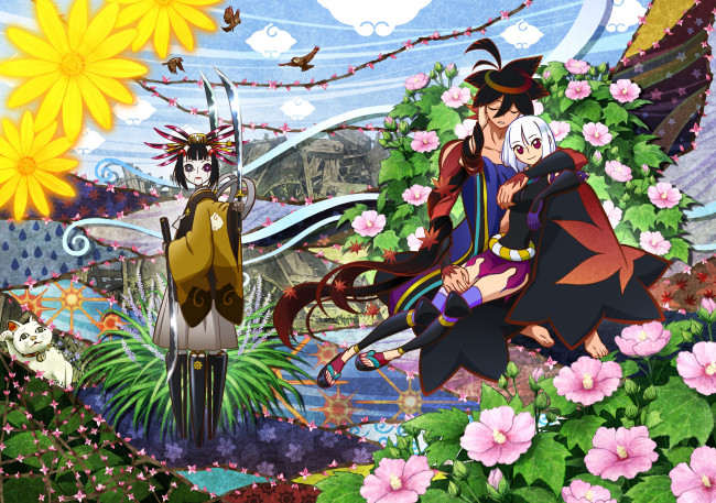 Обои картинки фото аниме, katanagatari