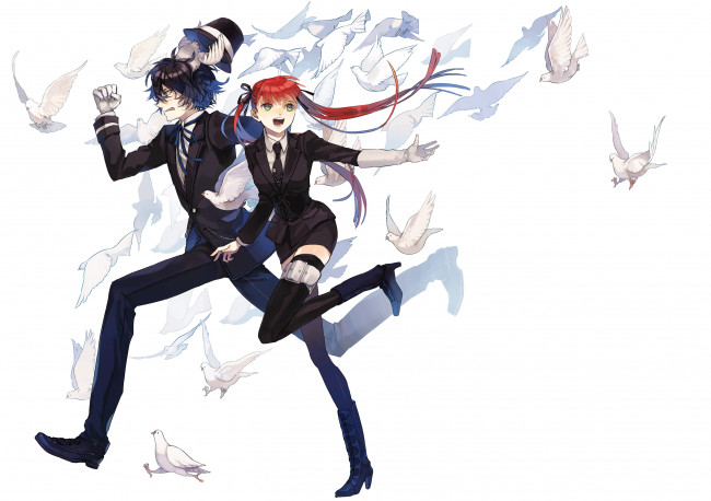 Обои картинки фото аниме, arcana famiglia, arcana, famiglia