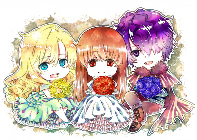 Обои картинки фото аниме, ib