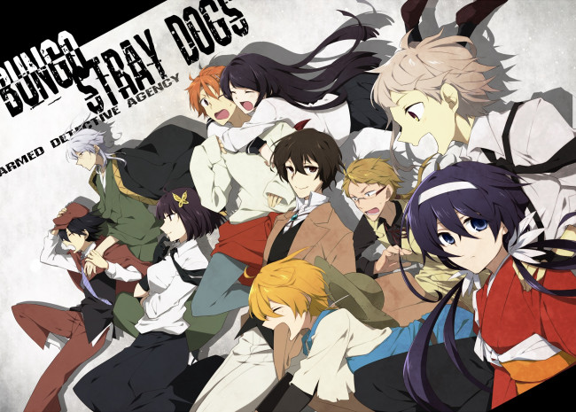 Обои картинки фото bungou stray dogs, аниме, персонажи