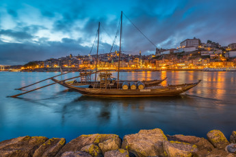 Картинка porto корабли другое город река