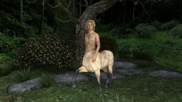 Картинка 3д+графика существа+ creatures centaur