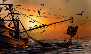 Картинка корабли другое рыболов