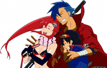 Картинка аниме tengen+toppa+gurren-lagann гуррен-лаган