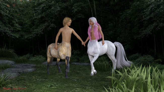 Обои картинки фото 3д графика, существа , creatures, centaur