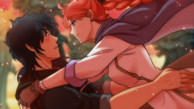 Обои картинки фото аниме, re,  creators, пара