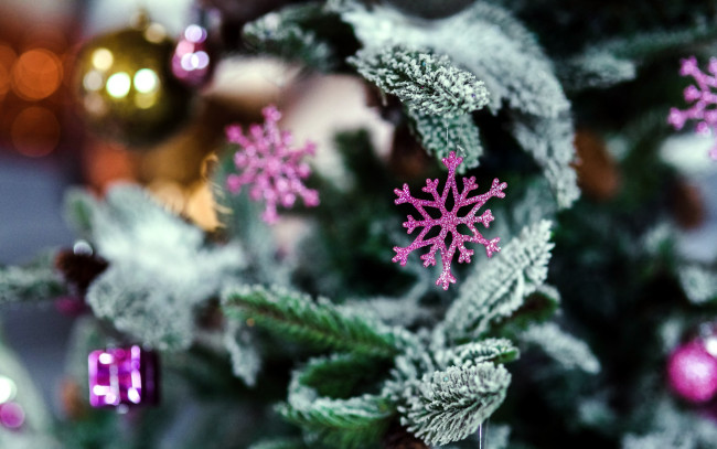 Обои картинки фото праздничные, снежинки и звёздочки, снежинки