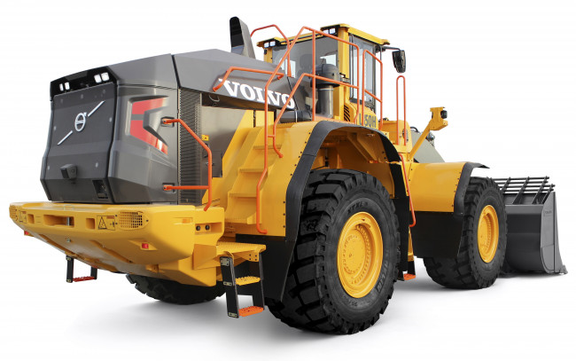Обои картинки фото техника, фронтальные погрузчики, volvo