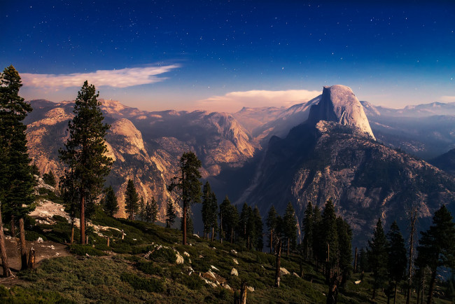 Обои картинки фото природа, горы, простор