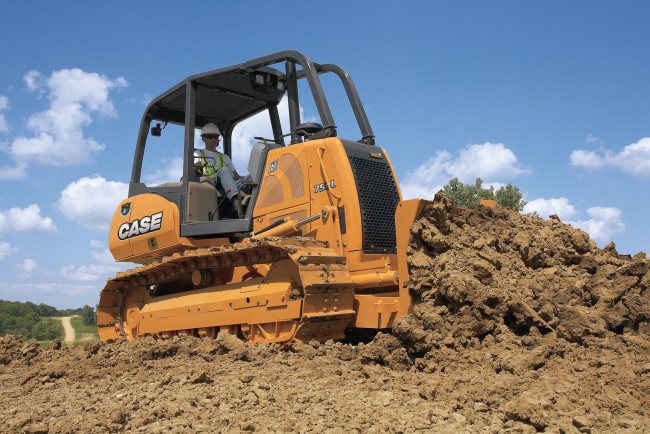 Обои картинки фото техника, бульдозеры, case