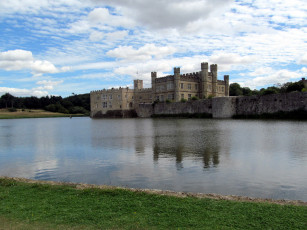 Картинка leeds+castle kent города замки+англии leeds castle