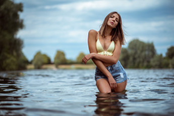 Картинка девушка девушки -unsort+ брюнетки темноволосые модель