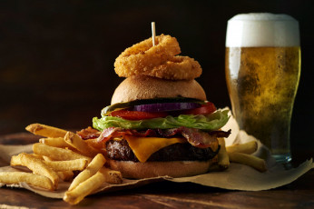 Картинка еда бутерброды +гамбургеры +канапе гамбургер