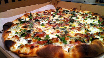 Картинка еда пицца сыр колбаса