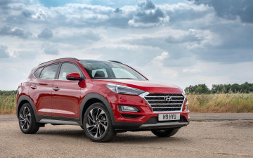Картинка 2019+hyundai+tucson автомобили hyundai корейские ix35 кроссоверы 2019 tucson красный