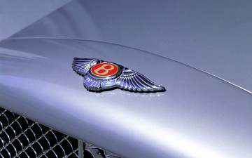 Картинка автомобили фрагменты+автомобиля решетка значок капот bentley серебристый