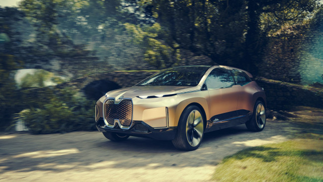 Обои картинки фото bmw vision inext, автомобили, bmw, кроссовер, vision, inext, электрокар