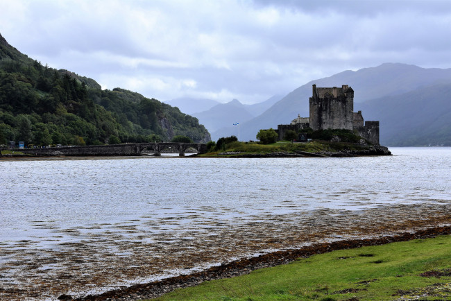 Обои картинки фото eilean donan castle, города, замок эйлен-донан , шотландия, eilean, donan, castle