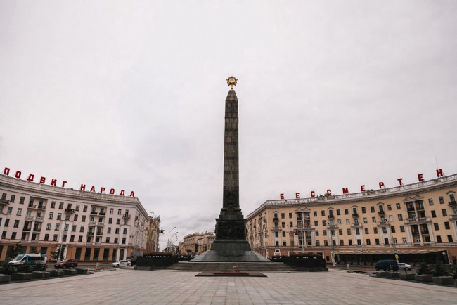 Обои картинки фото города, минск , беларусь, площадь
