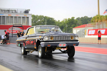 обоя спорт, drag racing, ford, galaxie, dragster