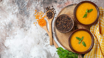 Картинка еда первые+блюда гороховый суп перец