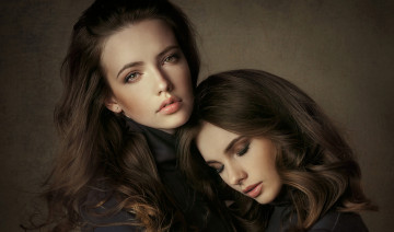 Картинка девушки -+лица +портреты шатенки