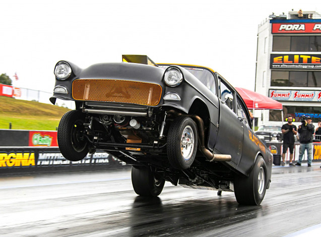 Обои картинки фото спорт, drag racing, chevrolet, 210, dragster