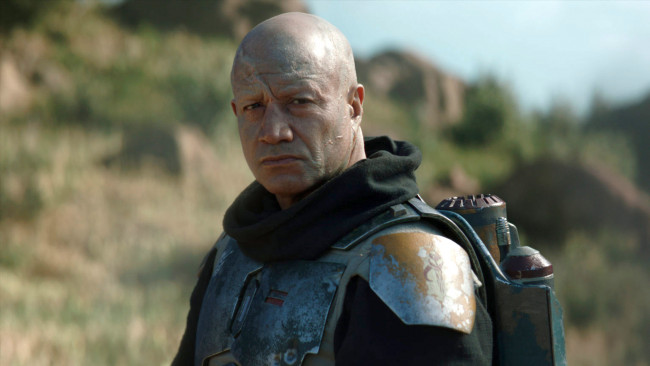 Обои картинки фото the book of boba fett , сериал 2021 – , кино фильмы, -unknown , другое, книга, бобы, фетта, сериал, фантастика, боевик, первый, сезон, boba, fett, темуэра, моррисон