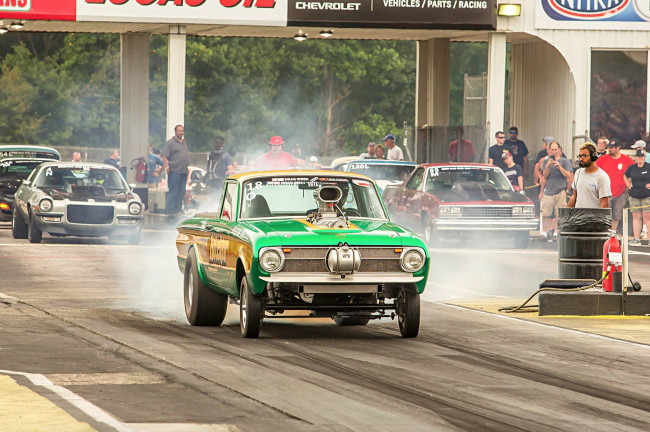 Обои картинки фото спорт, drag racing, ford, falcon, pickup, dragster