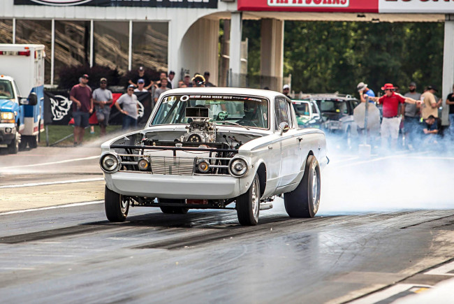 Обои картинки фото спорт, drag racing, plymouth, barracuda, dragster