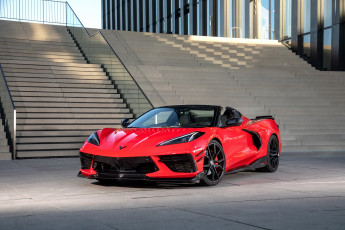 Картинка автомобили corvette chevrolet stingray convertible 2022