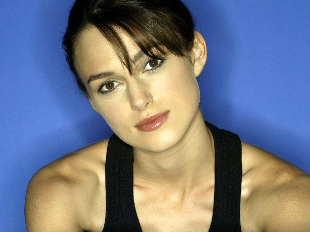 Обои картинки фото девушки, keira knightley, актриса, шатенка, лицо