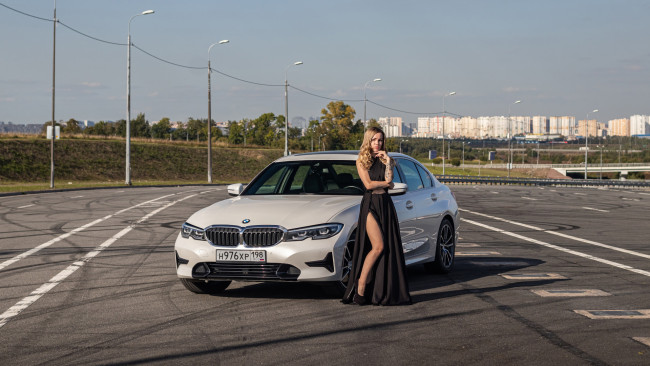 Обои картинки фото автомобили, -авто с девушками, красивая, девушка