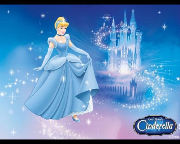 Обои картинки фото мультфильмы, cinderella
