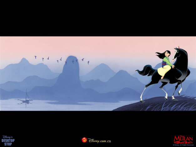 Обои картинки фото мультфильмы, mulan