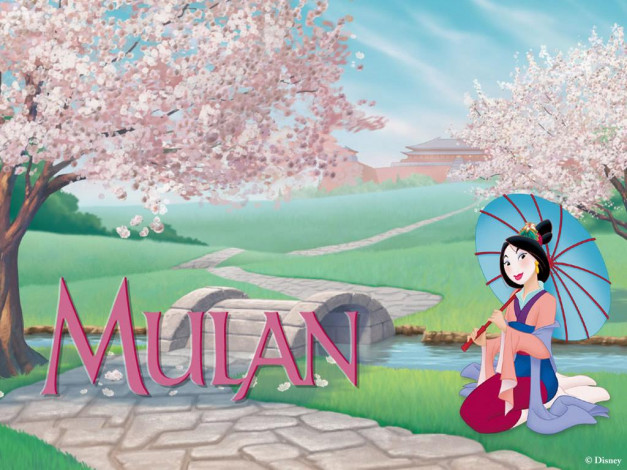 Обои картинки фото мультфильмы, mulan