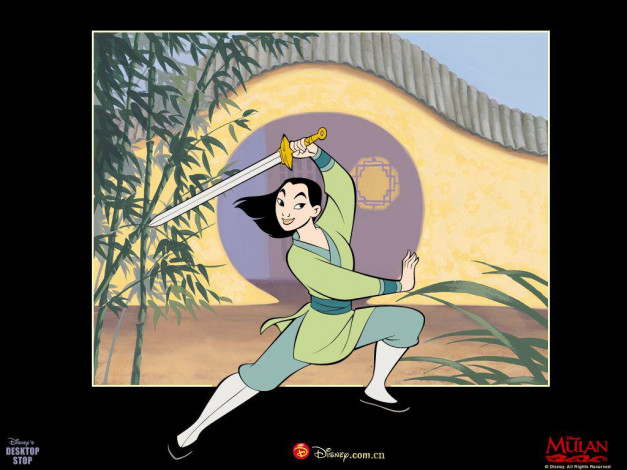 Обои картинки фото мультфильмы, mulan