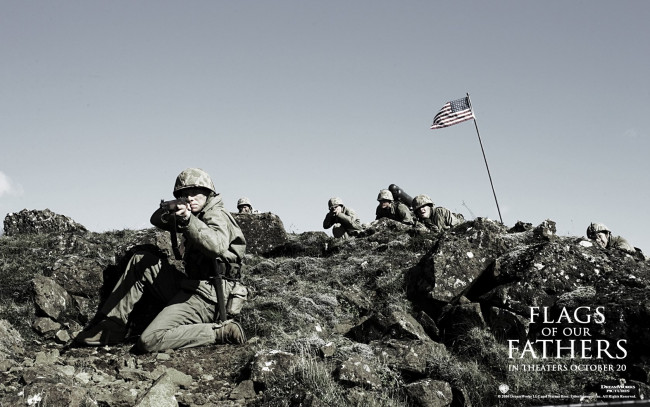 Обои картинки фото flags, of, our, fathers, кино, фильмы