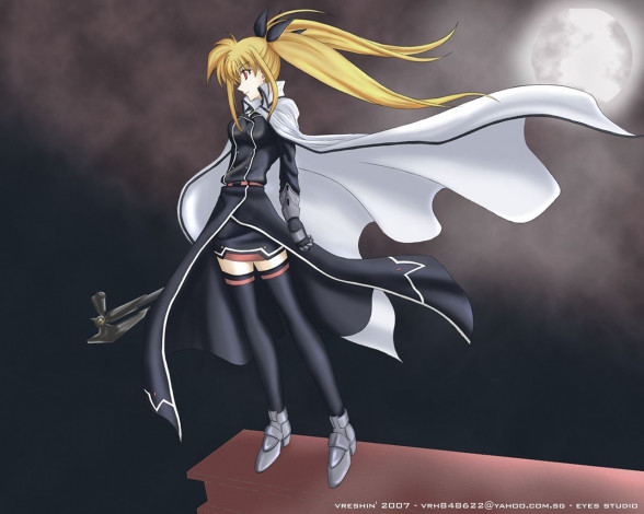 Обои картинки фото аниме, mahou, shoujo, lyrical, nanoha