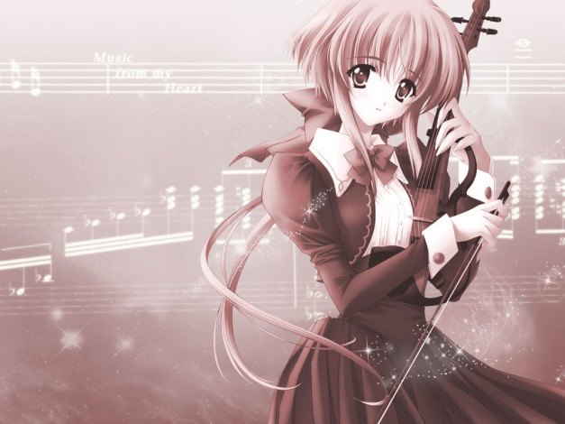 Обои картинки фото аниме, carnelian