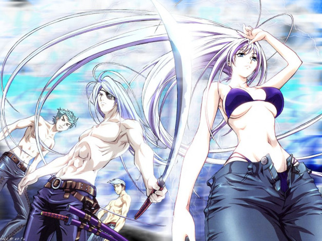 Обои картинки фото аниме, tenjou, tenge