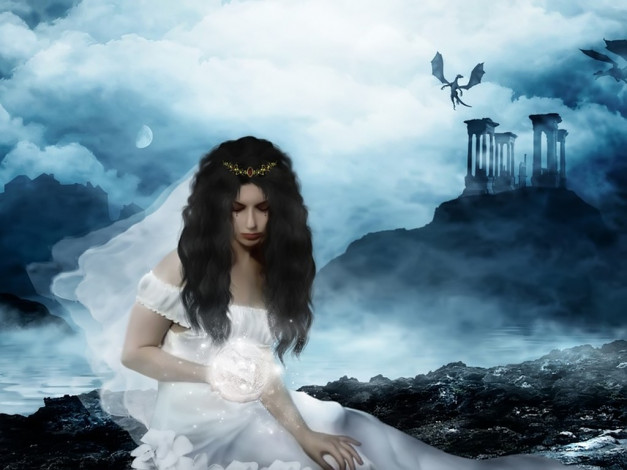 Обои картинки фото gamze, guckiran, фэнтези, девушки