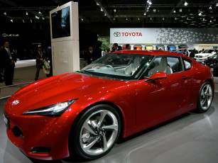 Картинка toyota ft 86 concept 2009 автомобили выставки уличные фото