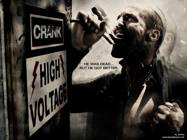 Обои картинки фото crank, кино, фильмы, high, voltage