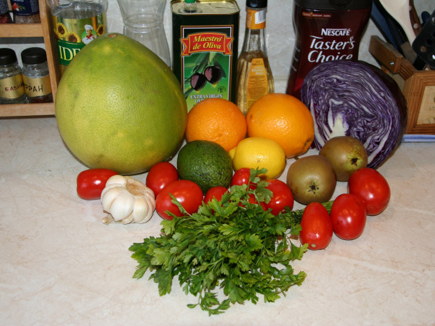 Обои картинки фото еда, натюрморт, помидоры, зелень, томаты