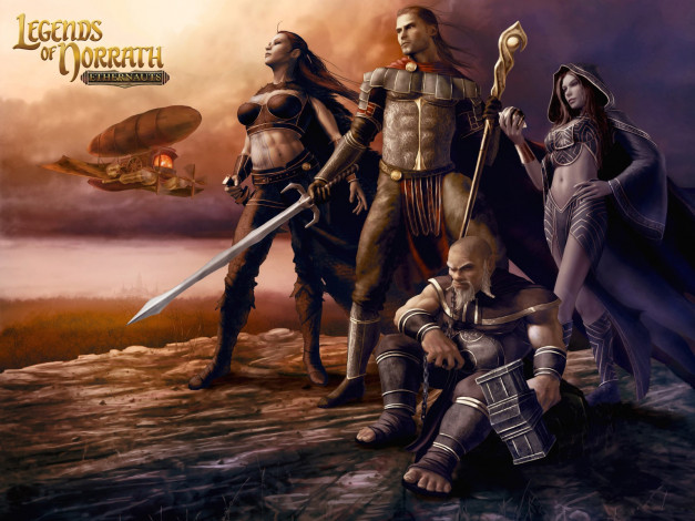 Обои картинки фото legends, of, norrath, ethernauts, видео, игры