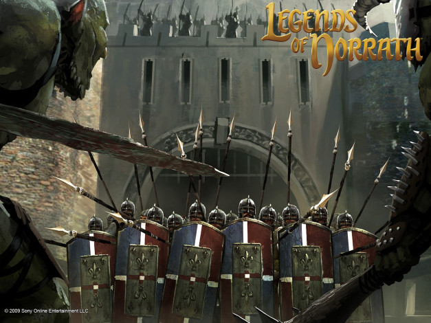 Обои картинки фото legends, of, norrath, storm, break, видео, игры